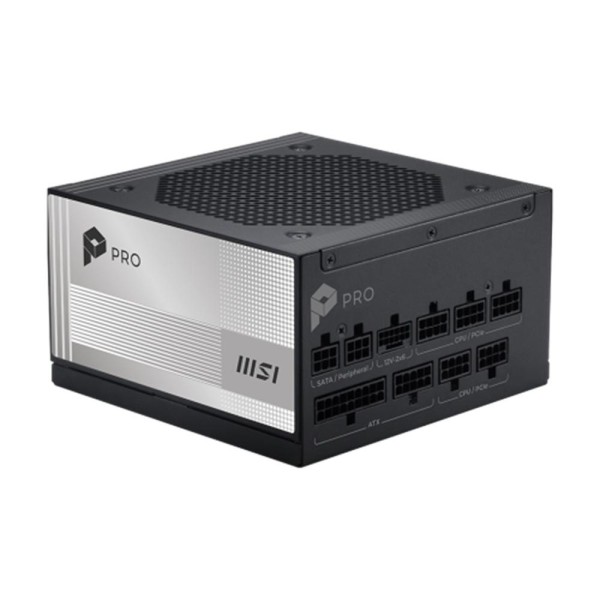 Fuente alimentacion msi pro a1000pl pcie5 gaming atx 1000w