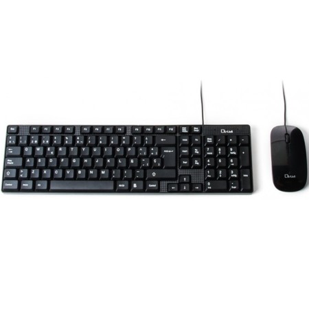 Kit teclado  raton l - link ll - kb - 816 - combo usb negro