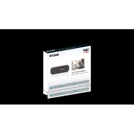 Adaptador 4g usb d - link dwm - 222w - r