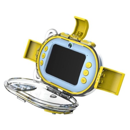 Cámara Digital Deportiva AgfaPhoto Realikids CAM Waterproof/ 16MP/ Azul/ Incluye Tarjeta Micro SD 8GB