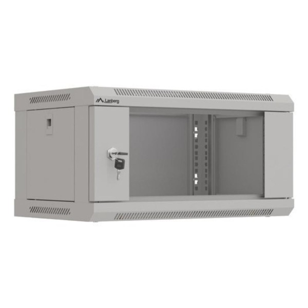 Armario lanberg 19 pulgadas 4u -  540x350 gris