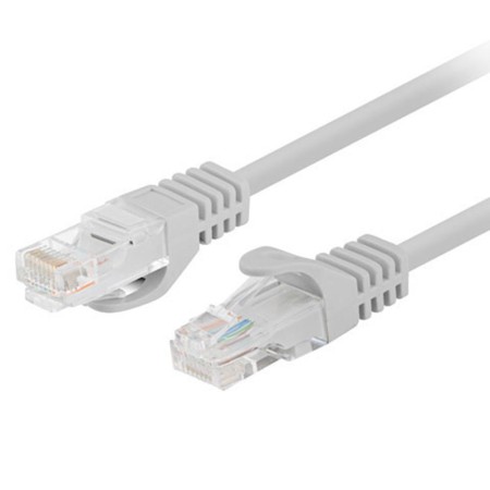 Cable red lanberg latiguillo cat.6 u - utp 7.5m gris fluke passed