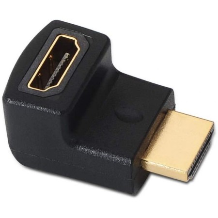 Adaptador HDMI Aisens A121-0124/ HDMI Macho - HDMI Hembra