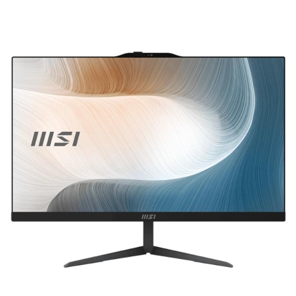Ordenador all in one msi am242 - 1897xe i5 - 1235u -  8gb -  ssd 512gb -  23.8 pulgadas -  freedos negro