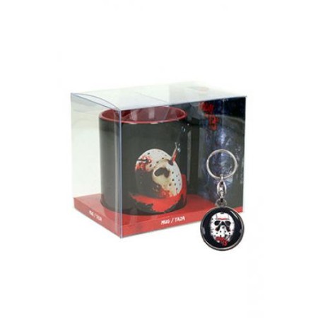 Poster mascara taza  regalo llavero metalico viernes 13