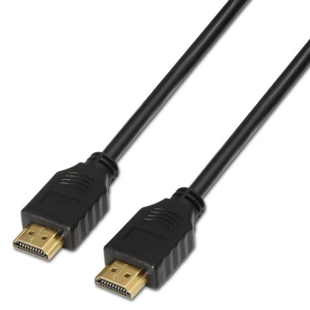 Cable HDMI 1.4 Aisens A119-0095/ HDMI Macho - HDMI Macho/ Hasta 10W/ 720Mbps/ 3m/ Negro