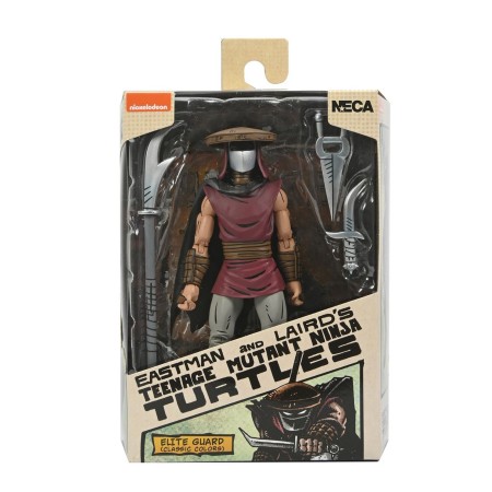 Figura neca teenage mutant ninja turtles mirage comics elite ninja classic colors scale action 18cm