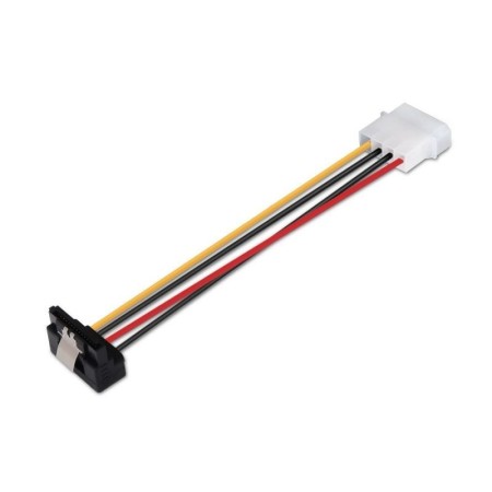 Cable Alimentación SATA Aisens A131-0163/ Molex 4 PIN Macho - SATA Hembra/ Hasta 54W/ 16cm