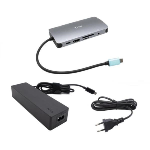 Docking station i - tec usb tipo c 11 en 1  cargador 100w