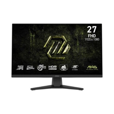 Monitor led 27 pulgadas msi mag 272f x24 ips -  fhd -  dp -  hdmi -  240hz -  0.5ms -  vesa 100x100