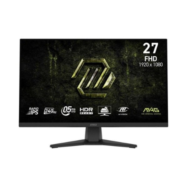 Monitor led 27 pulgadas msi mag 272f x24 ips -  fhd -  dp -  hdmi -  240hz -  0.5ms -  vesa 100x100