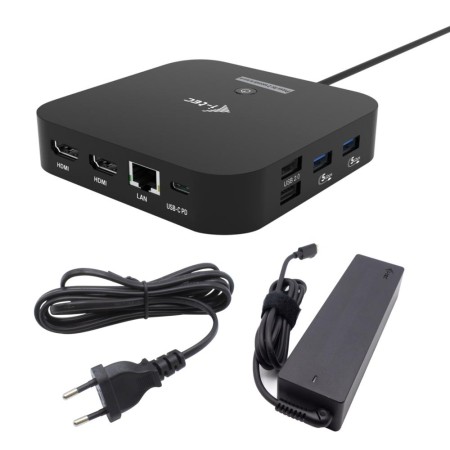 Docking station i - tec usb tipo c 10 en 1  cargador universal 100w