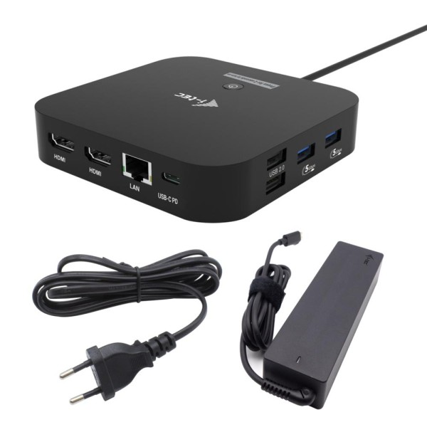 Docking station i - tec usb tipo c 10 en 1  cargador universal 100w