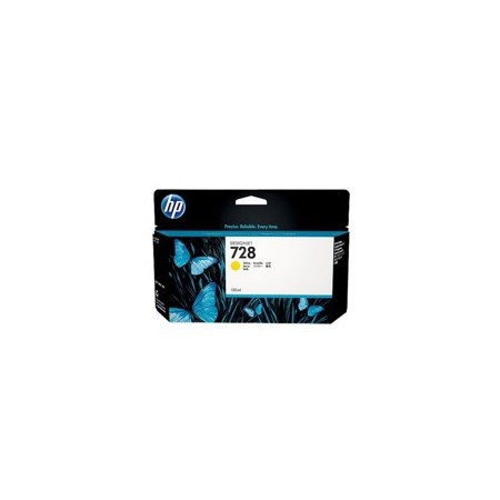 Cartucho tinta hp f9j65a  amarillo nº728