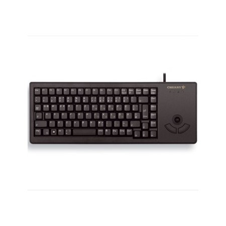 Teclado cherry g84 - 5400 usb track ball negro portugues