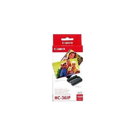 Papel foto canon kc - 36ip 8.6x5.4똩 36tarj cp100 - 200 - 220 - 300 - 330