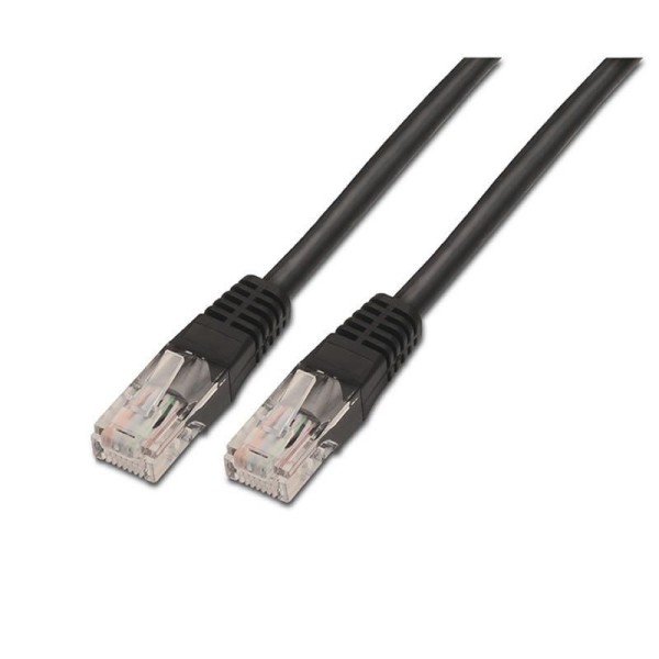 Cable de Red RJ45 UTP Aisens A133-0205 Cat.5e/ 3m/ Negro