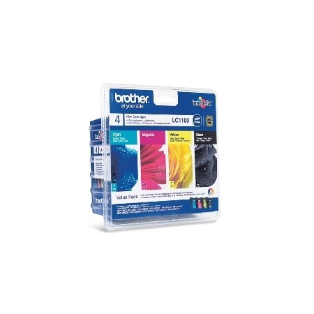 Multipack brother lc1100valbp dcp385 -  585 -  j615w -  j715w -  mfc490cw -  790cw -  795cw -  990cw -  5490cn -  5890cn