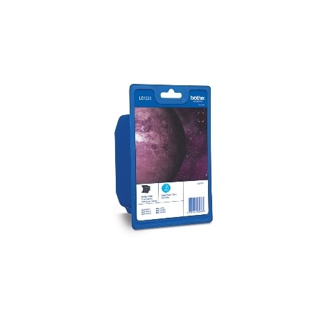 Cartucho tinta brother lc1220c azul 300 paginas dcpj525w -  dcpj725dw -  dcpj925dw -  mfcj430w -  mfcj625dw -  mfcj825dw