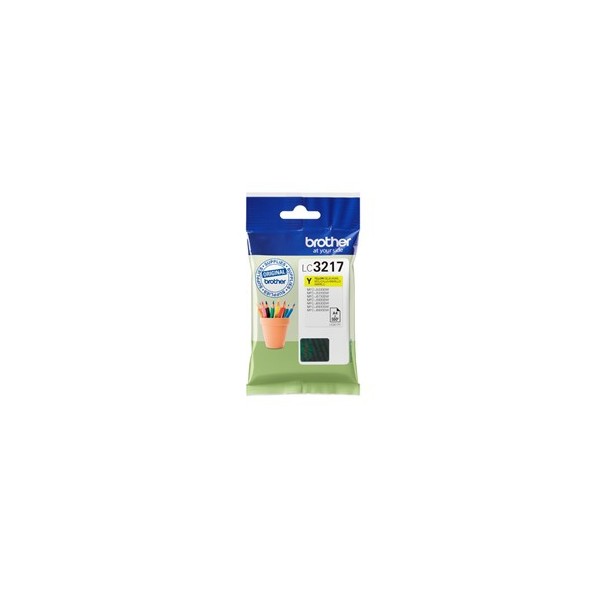 Cartucho tinta brother lc3217y amarillo 550 paginas mfcj5330dw -  mfcj5730dw -  mfcj6530dw -  mfcj6930dw