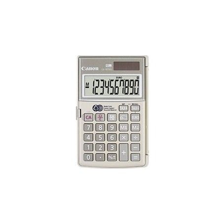 Calculadora canon bolsillo ls - 10etg dbl gris 10 digitos