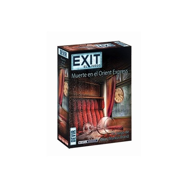 Juego de mesa devir exit 8 muerte en el orient express