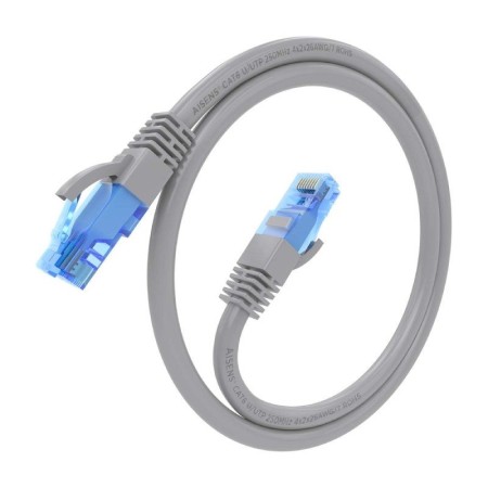 Cable de Red RJ45 AWG26 CCA UTP Aisens A135-0783 Cat.6/ 15m/ Gris