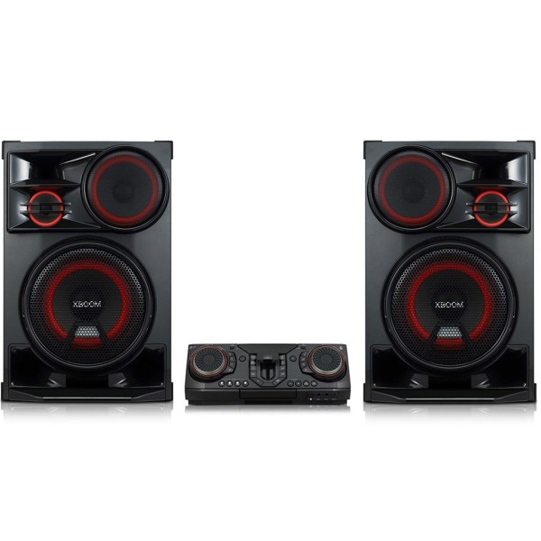 Microcadena lg cl98 xboom - 3500w rms -  bluetooth -  karaoke -  usb -  luces led.