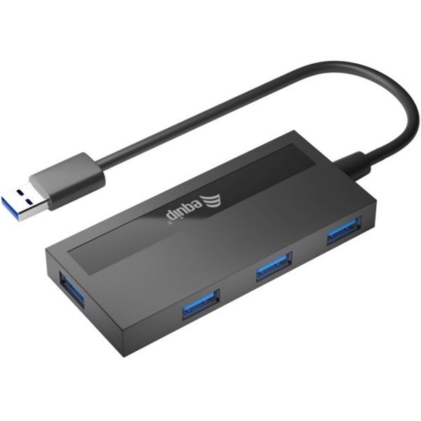 Hub usb equip life 4 x usb 3.0  adaptador usb tipo c