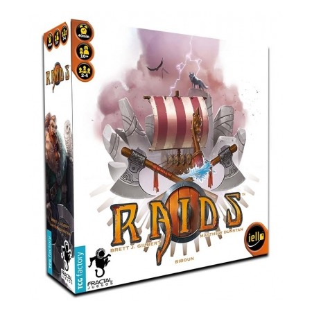 Juego de mesa raids vikingos pegi 10