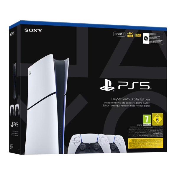Consola ps5 sony playstation 5 digital chasis e  dualsense