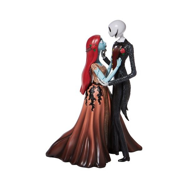 Figura enesco disney pesadilla antes de navidad jack & sally de gala