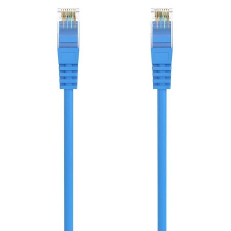 Cable de Red RJ45 AWG24 UTP Aisens A145-0571 Cat.6A/ LSZH/ 30cm/ Azul