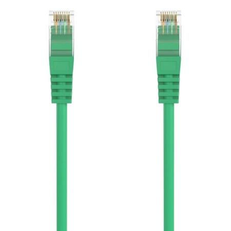 Cable de Red RJ45 AWG24 UTP Aisens A145-0577 Cat.6A/ LSZH/ 25cm/ Verde