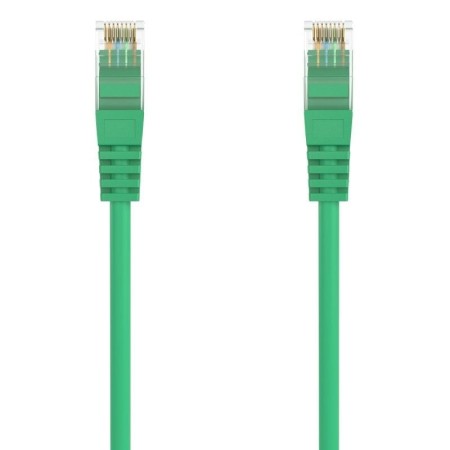 Cable de Red RJ45 AWG24 UTP Aisens A145-0580 Cat.6A/ LSZH/ 1m/ Verde