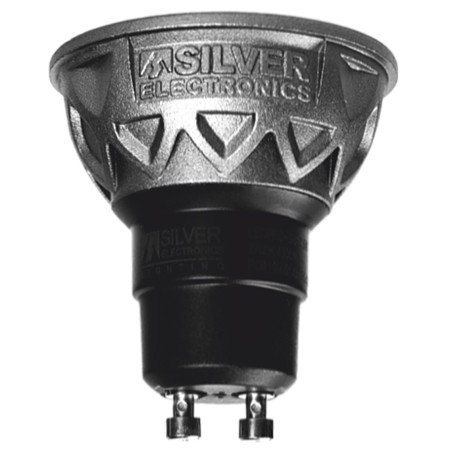 Bombilla led pro silver electronics dicroica 5w60w -  gu10 -  3000k -  38º -  470 lm -  luz calida -  a