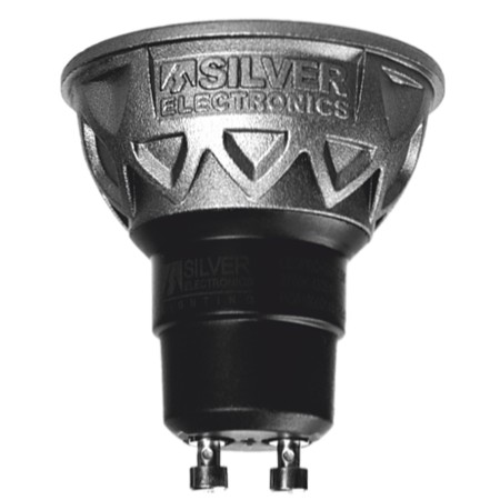 Bombilla led pro silver electronics dicroica 5w60w -  gu10 -  3000k -  38º -  470 lm -  luz calida -  a