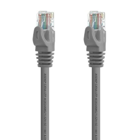 Cable de Red RJ45 UTP Aisens A145-0325 Cat.6A/ 50cm/ Gris