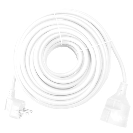 Cable prolongador de correiente silver electrics 2m -  3x 1.5mm -  250v -  16a -  3.500w -