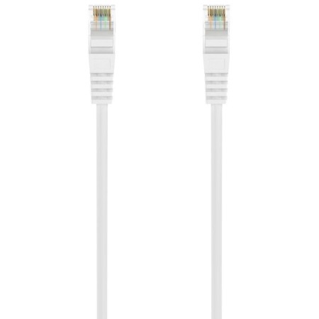 Cable de Red RJ45 AWG24 UTP Aisens A145-0591 Cat.6A/ LSZH/ 25cm/ Blanco