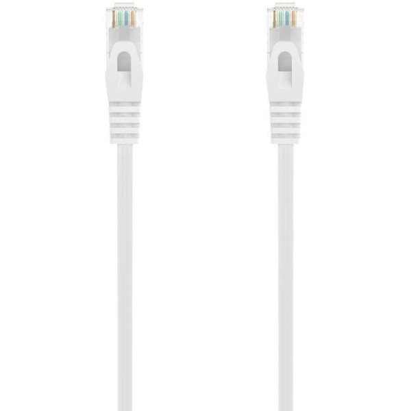 Cable de Red RJ45 AWG24 UTP Aisens A145-0594 Cat.6A/ LSZH/ 1m/ Blanco