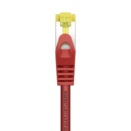 Cable de Red RJ45 SFTP Aisens A146-0468 Cat.7/ 25cm/ Rojo