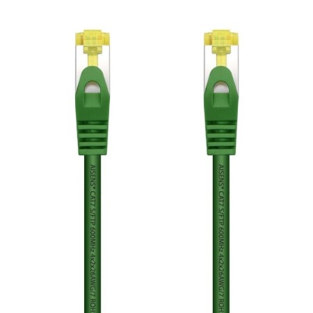 Cable de Red RJ45 SFTP Aisens A146-0480 Cat.7/ 25cm/ Verde