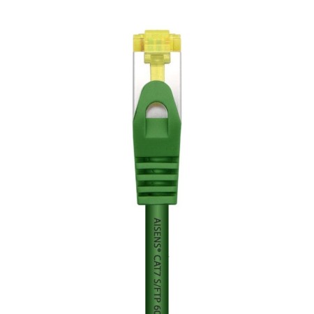 Cable de Red RJ45 SFTP Aisens A146-0480 Cat.7/ 25cm/ Verde