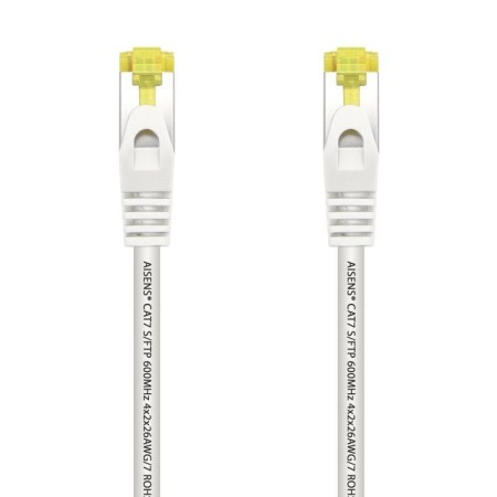 Cable de Red RJ45 SFTP Aisens A146-0488 Cat.7/ 25cm/ Blanco