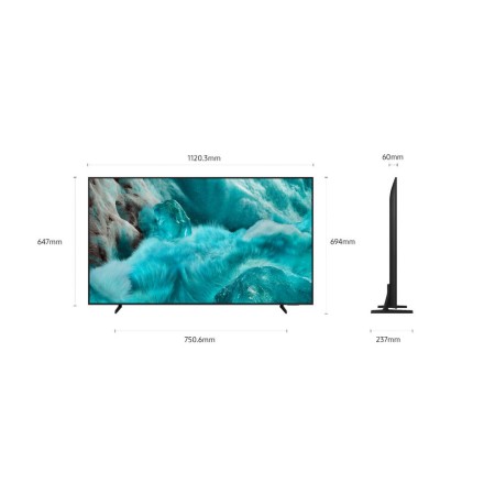 Tv samsung 50 pulgadas qled 4k uhd -  tq50q7f -  smart tv