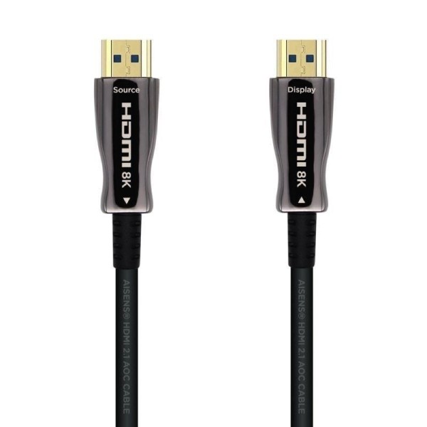 Cable HDMI 2.1 AOC 8K Aisens A153-0523/ HDMI Macho - HDMI Macho/ 70m/ Negro