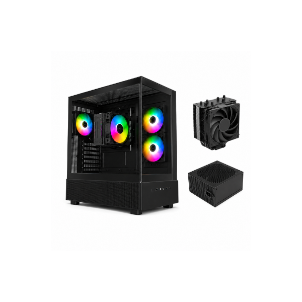 TORRE ATX 650W MONTECH XR BLACK PREMONTADA