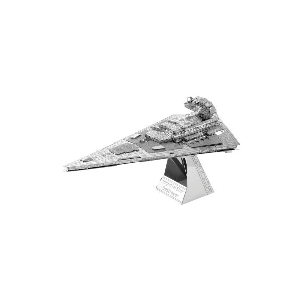MAQUETA 3D METAL FASCINATIONS STAR WARS IMPERIAL STAR DESTROYER MONTAJE SIN PEGAMENTO NI SOLDADURA