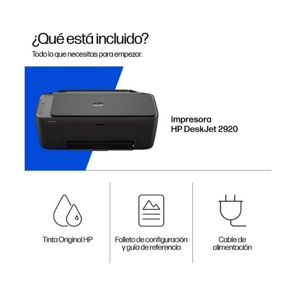 IMPRESORA MULTIFUNCION HP DESKJET 2920 WIFI